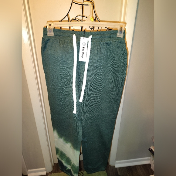 The Drop Pants - The Drop Green Tie Dye Sweatpants Size Small (NWT)